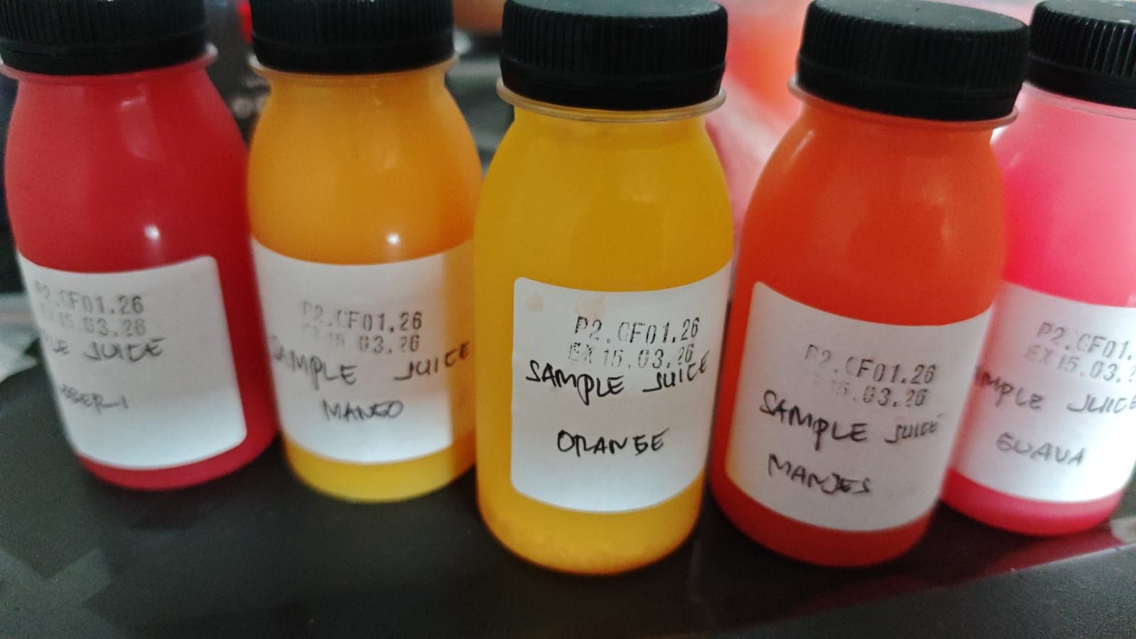 Botol jus Gholy aneka rasa