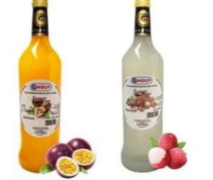Botol squash markisa dan leci